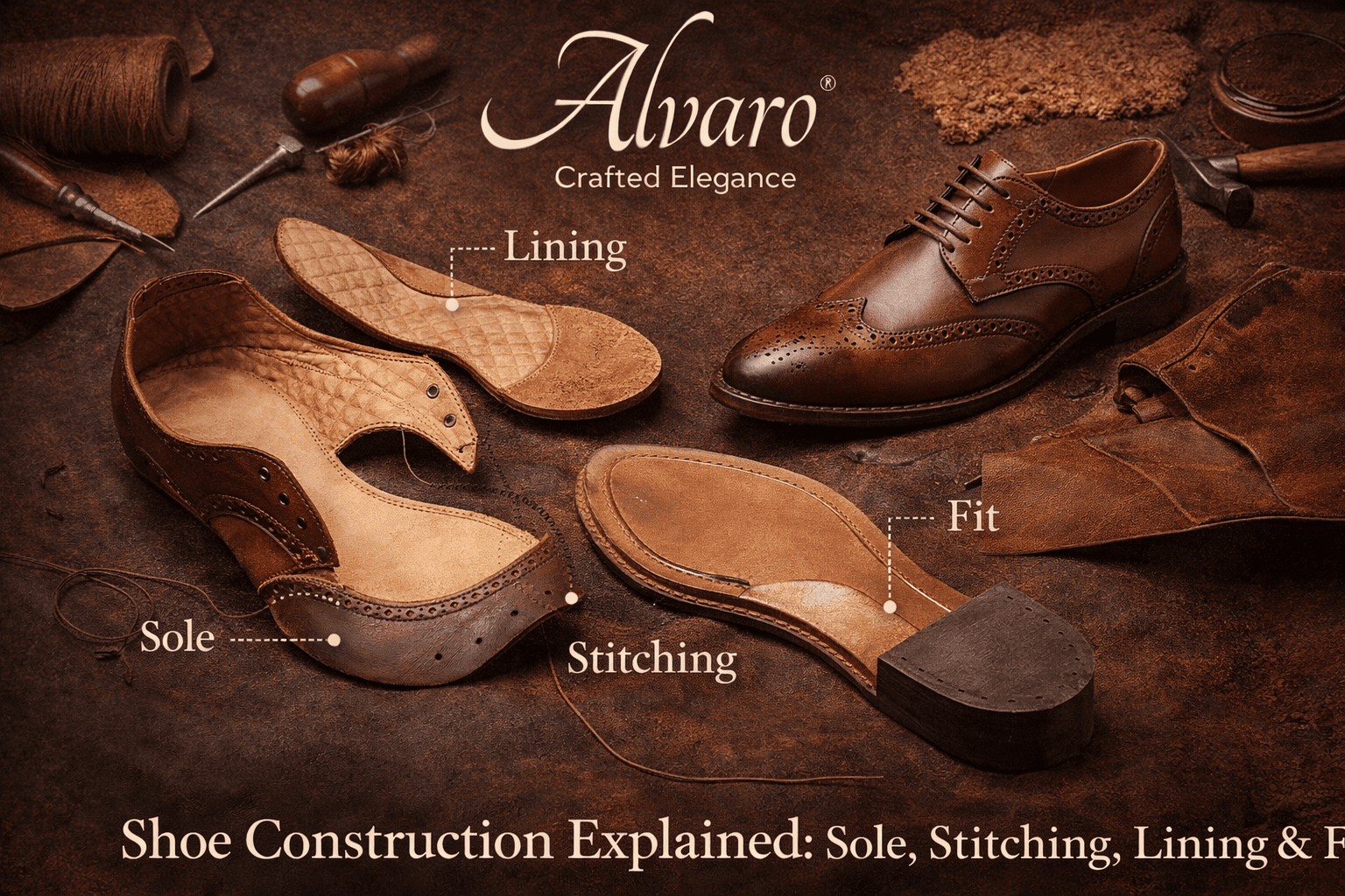 Shoe Construction Explained: Sole, Stitching, Lining & Fit