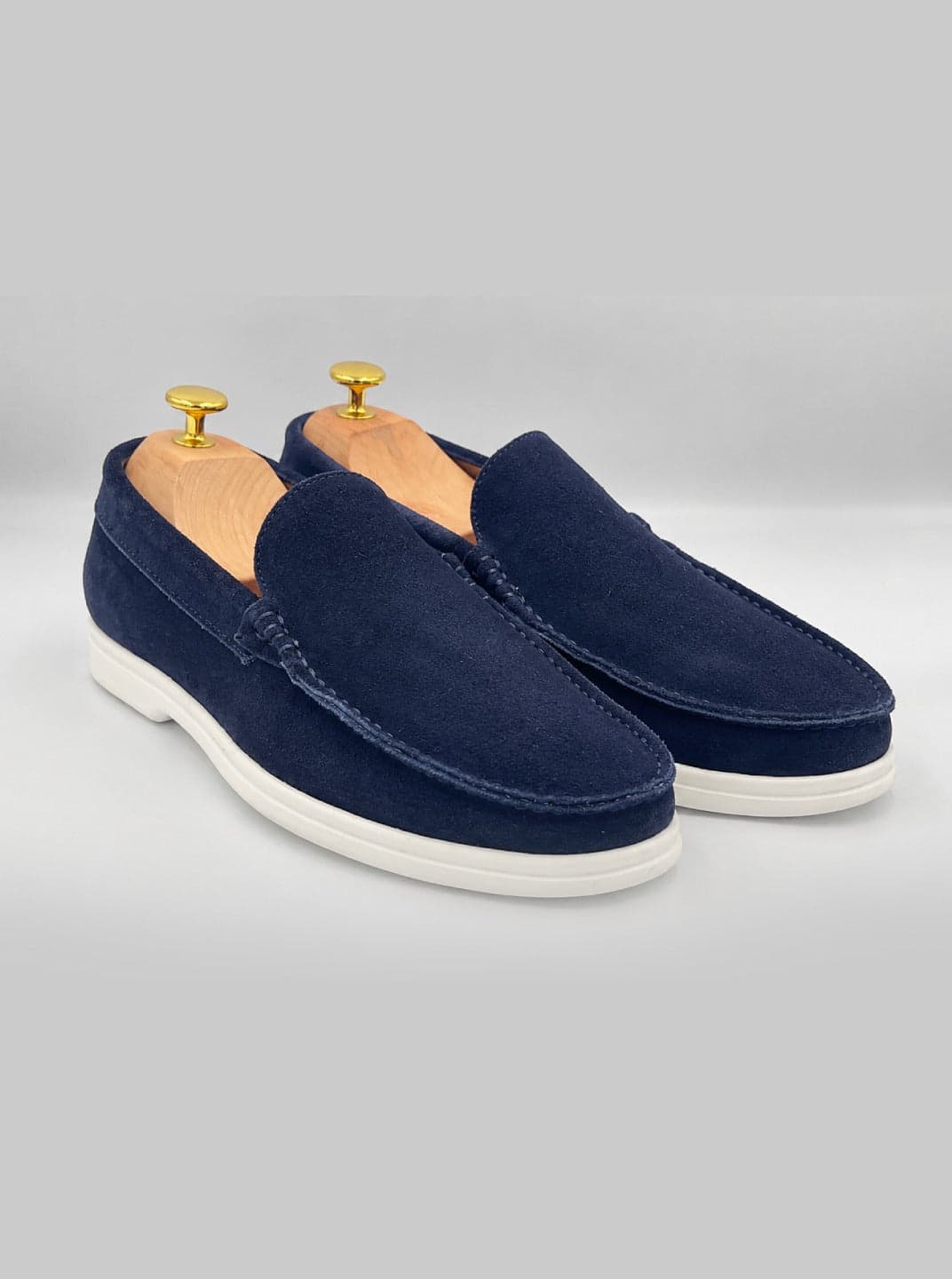 Alvaro Verona Suede Loafer Blue