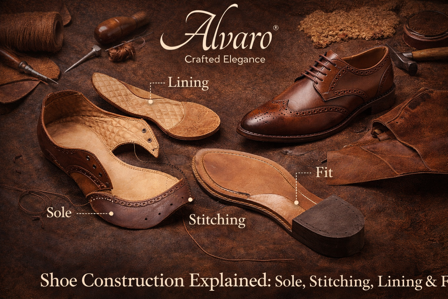 Shoe Construction Explained: Sole, Stitching, Lining & Fit