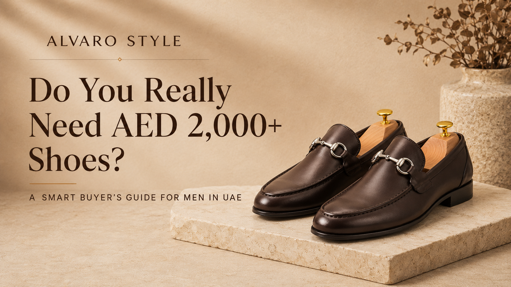 Do You Really Need AED 2,000+ AED Shoes? A Smart Buyer’s Guide for Men in UAE