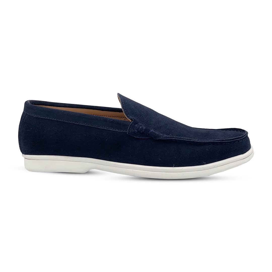 Alvaro Verona Suede Loafer Blue