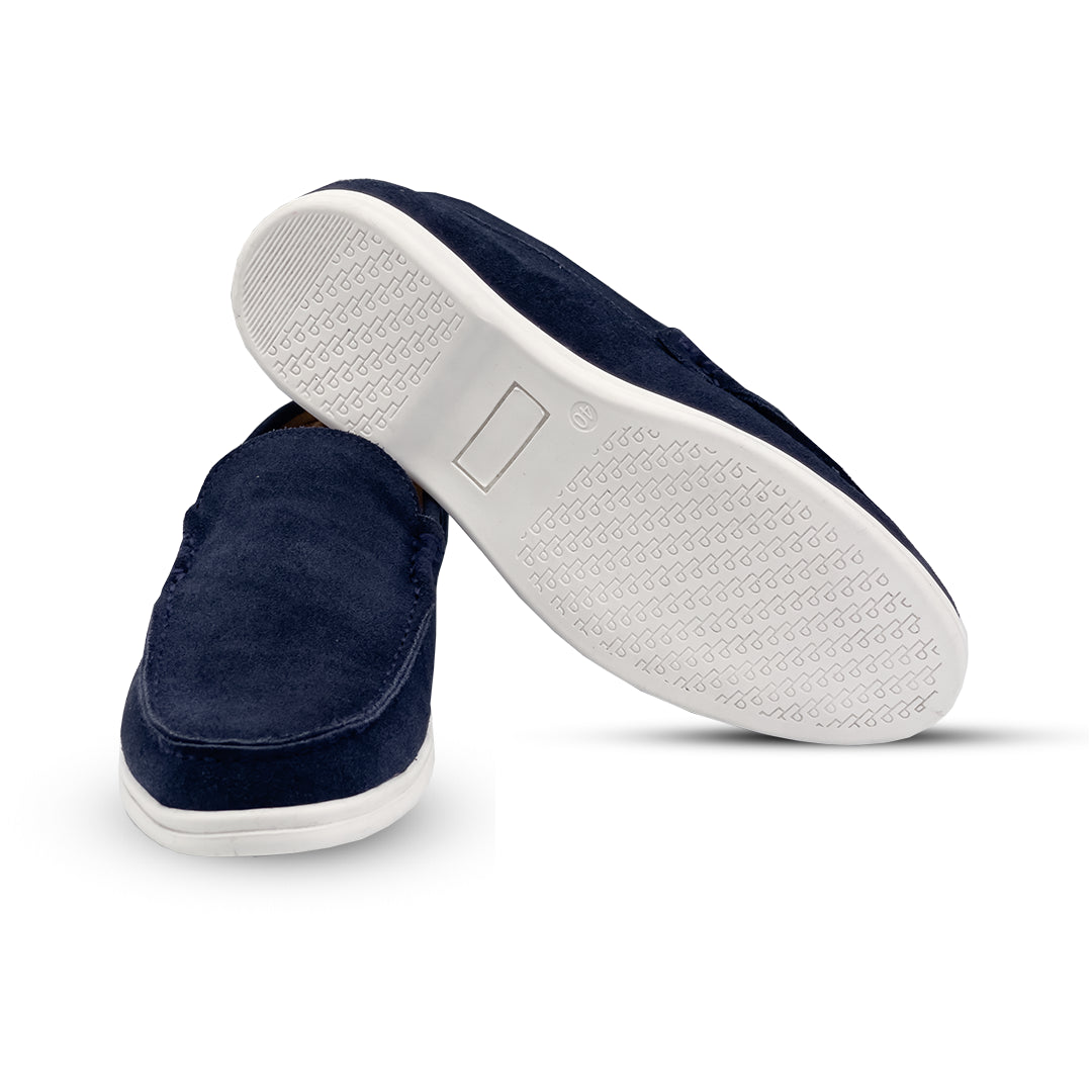 Alvaro Verona Suede Loafer Blue