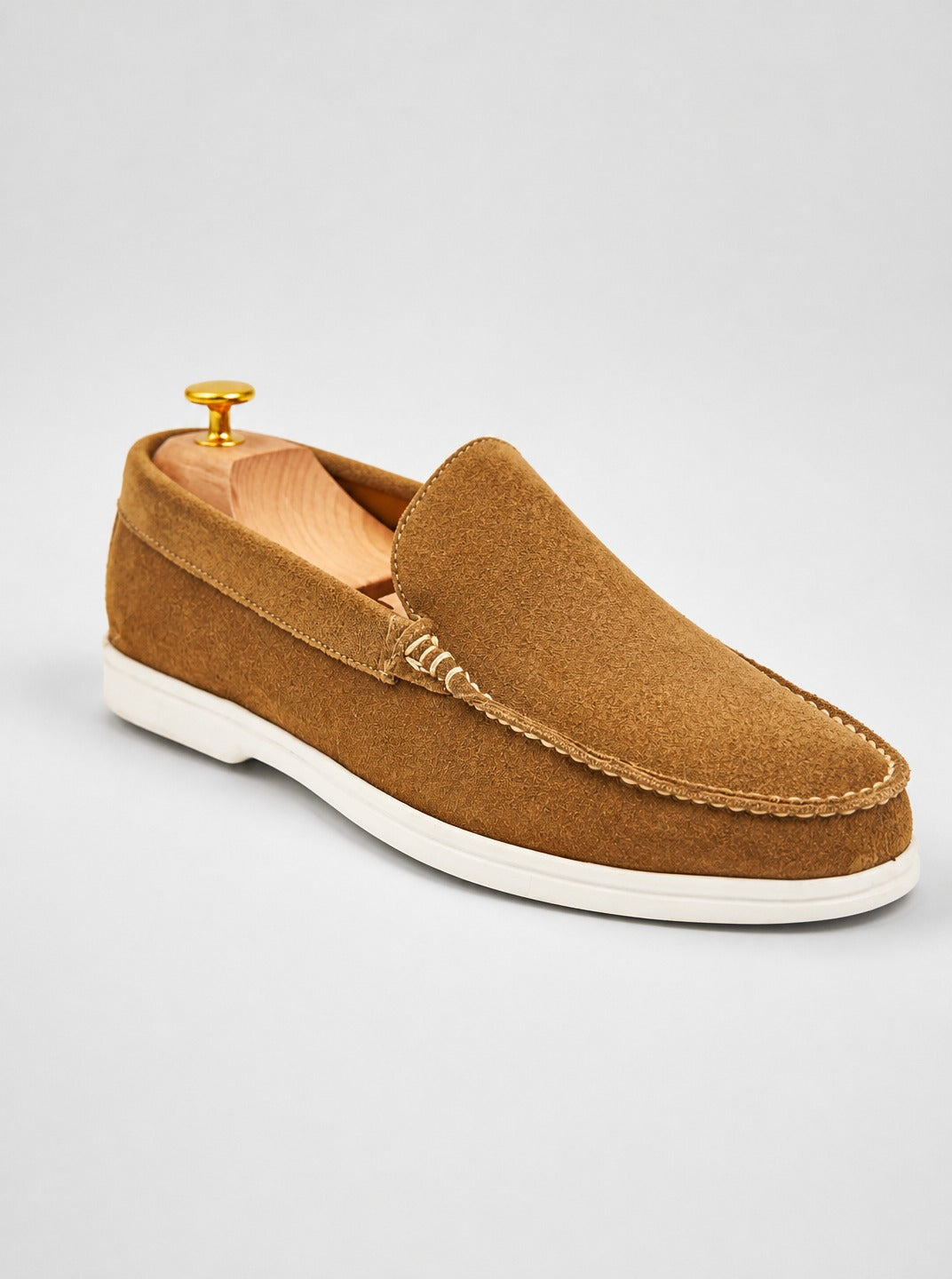 Alvaro Verona Suede Loafer Mustard