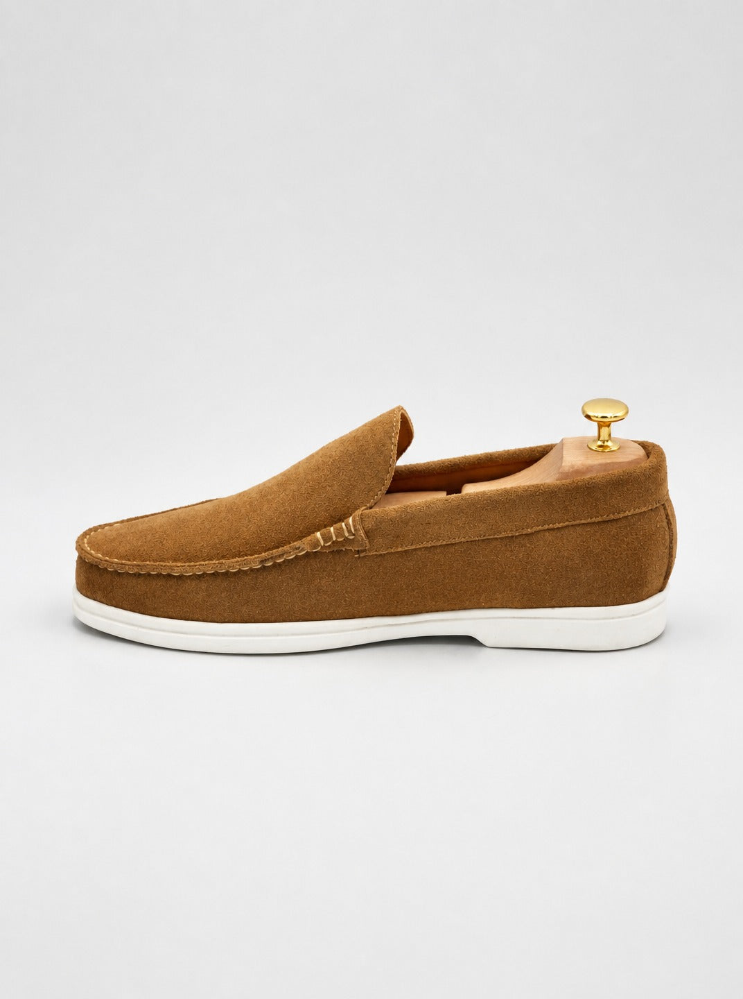 Alvaro Verona Suede Loafer Mustard