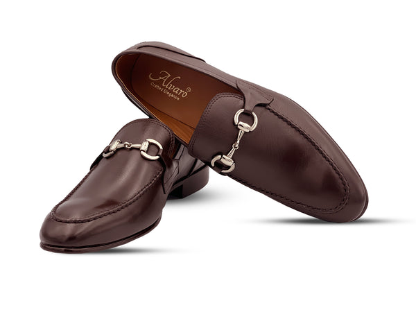 Alvaro Milano Leather Horsebit Loafer