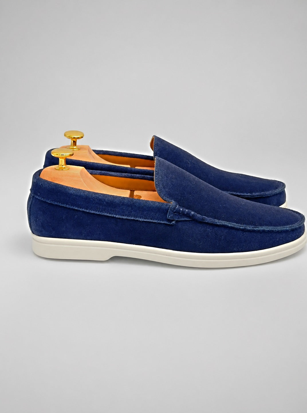 Alvaro Verona Suede Loafer Blue