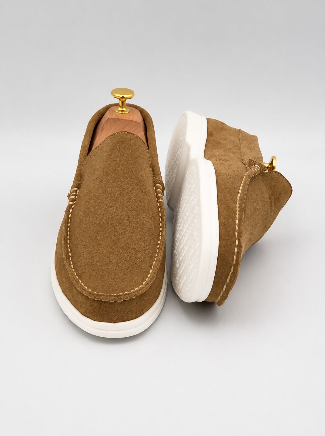 Alvaro Verona Suede Loafer Mustard