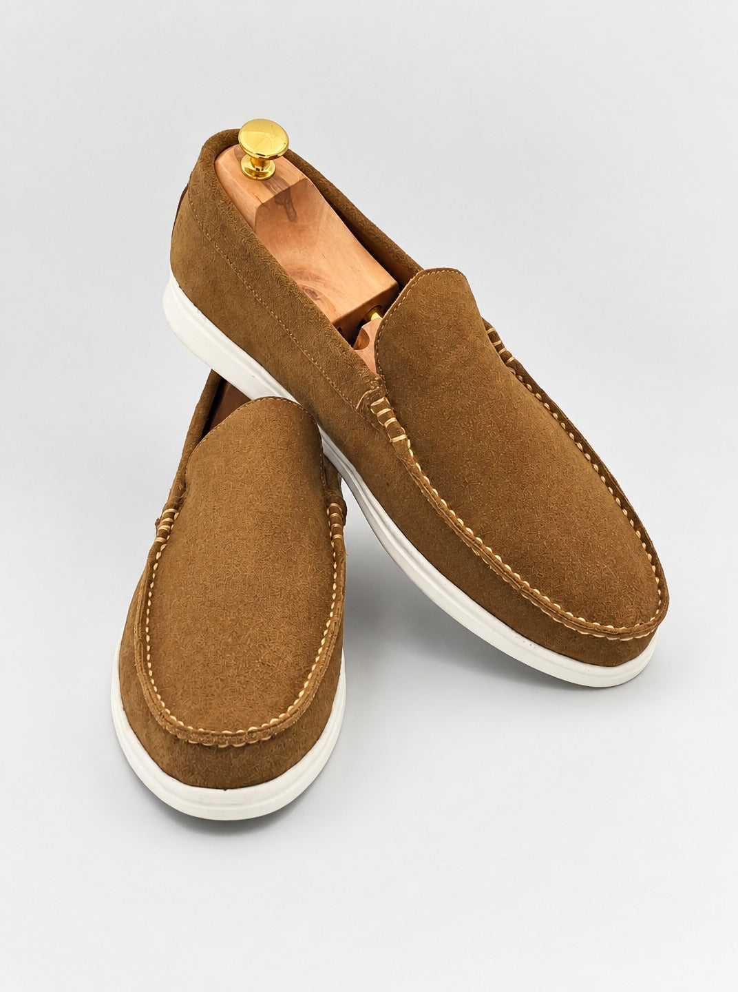 Alvaro Verona Suede Loafer Mustard