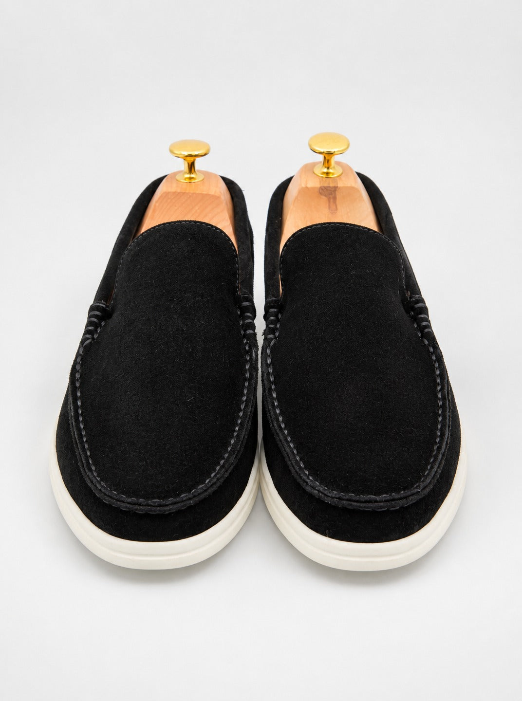 Alvaro Verona Suede Loafer Black