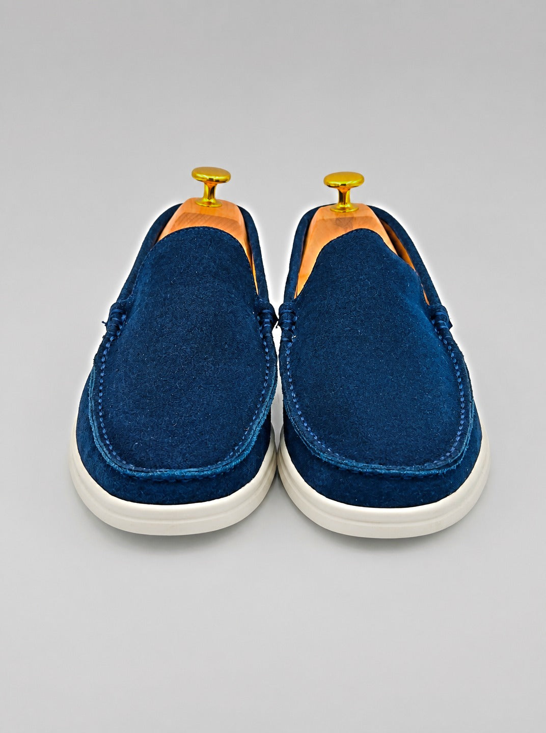 Alvaro Verona Suede Loafer Blue