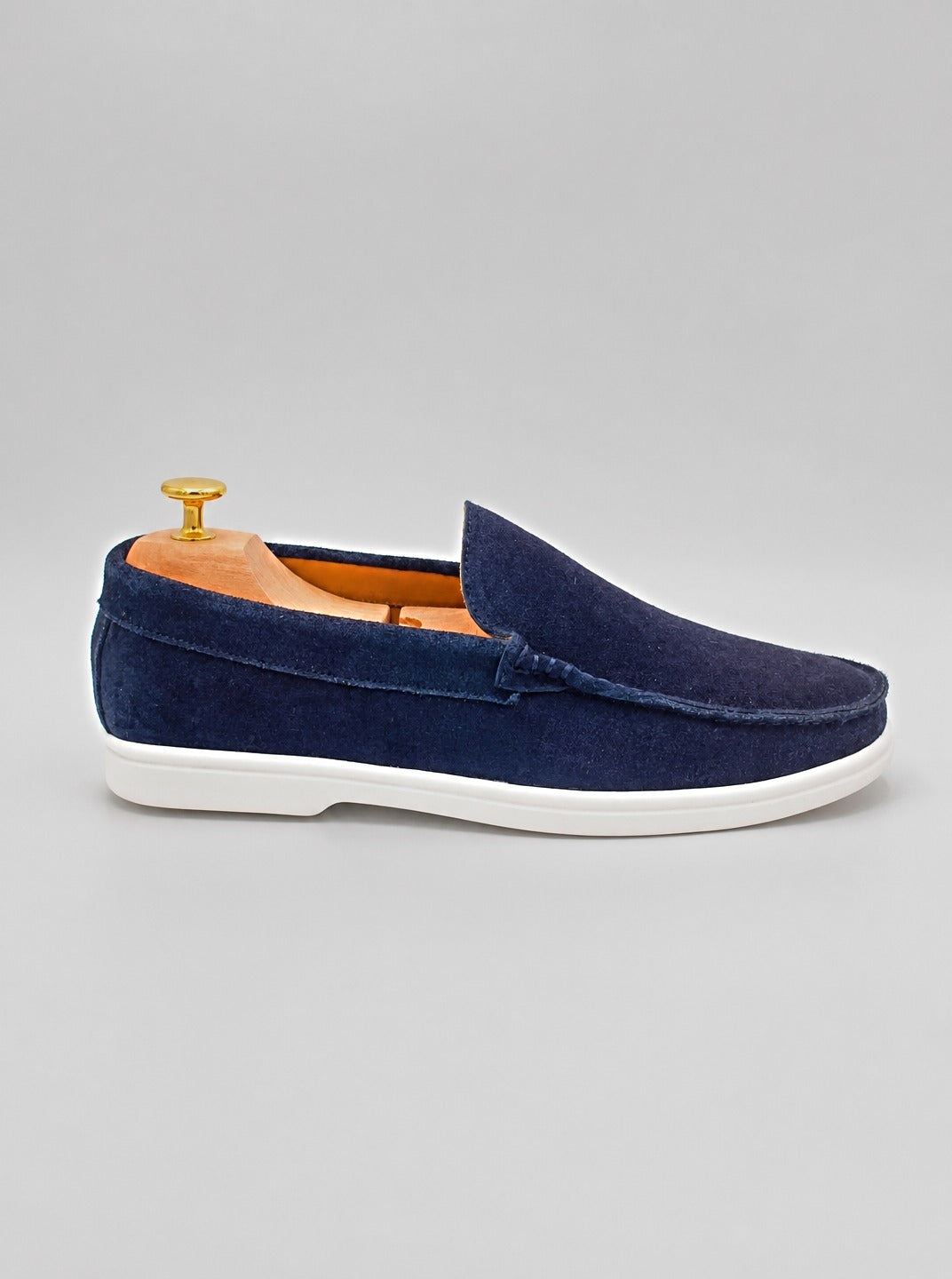 Alvaro Verona Suede Loafer Blue