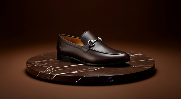 Alvaro Milano Leather Horsebit Loafer.